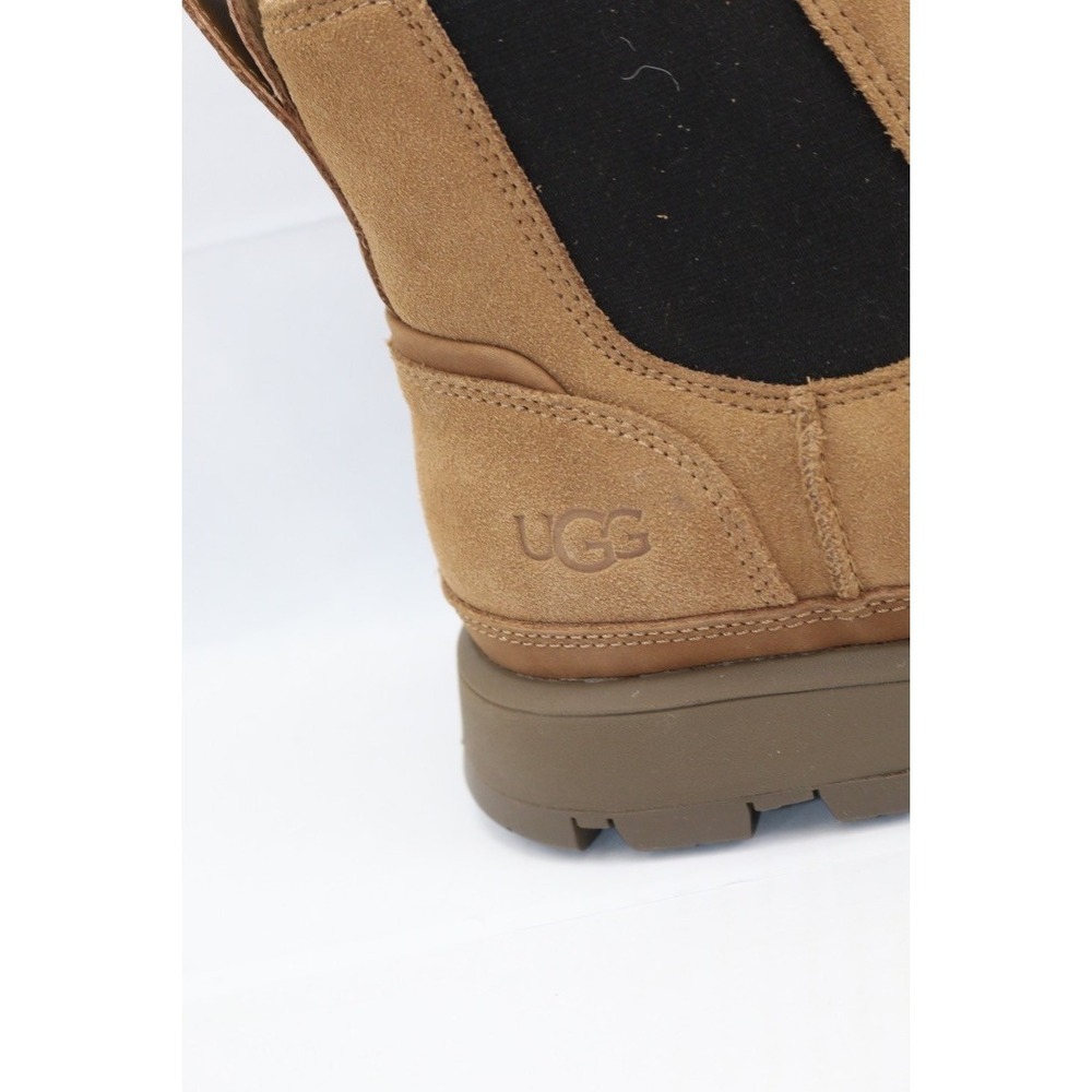 UGG CHELSEA MEN BOOTS LEATHER  Chestnut Size 7 / UK 6 / EU 40 / JP 25 - Picture 11 of 16